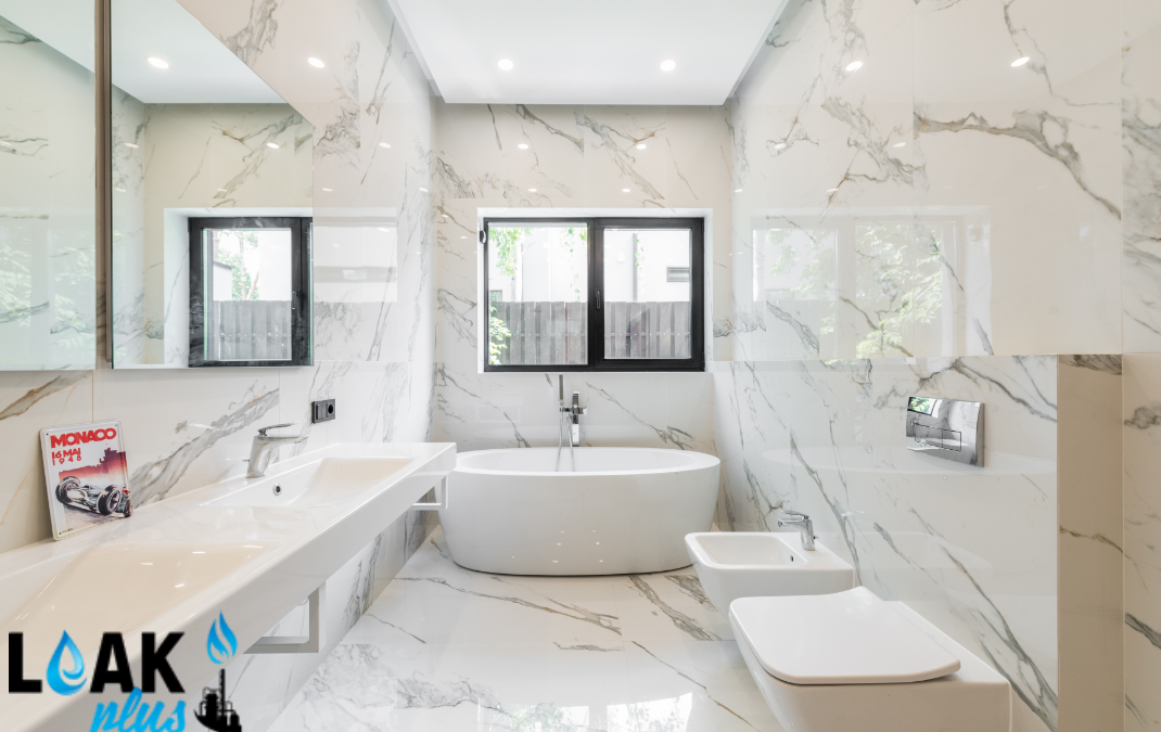 Bathroom leak